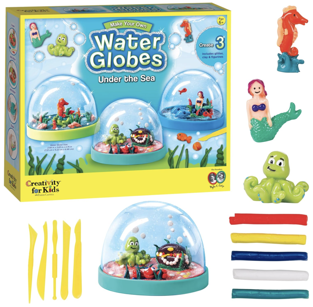 Creativity for Kids Make Your Own Under the Sea Water Globes